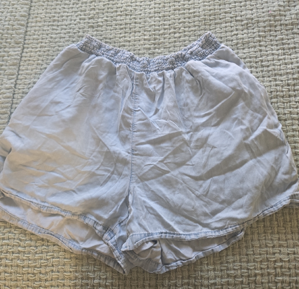 Popsugar Light Blue Women's Elastic Waist Shorts